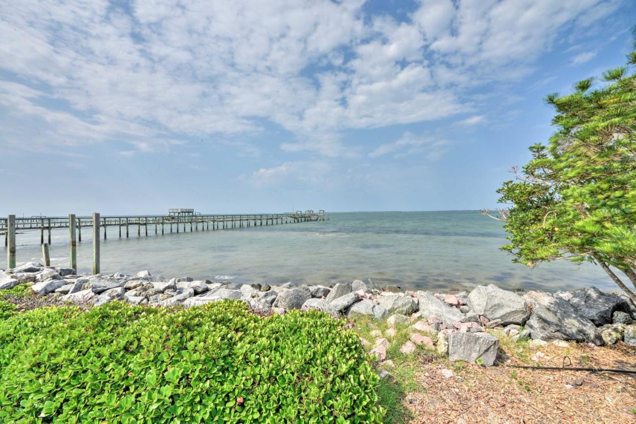 Waterfront Harkers Island Home Sunset View And Dock Dış mekan fotoğraf