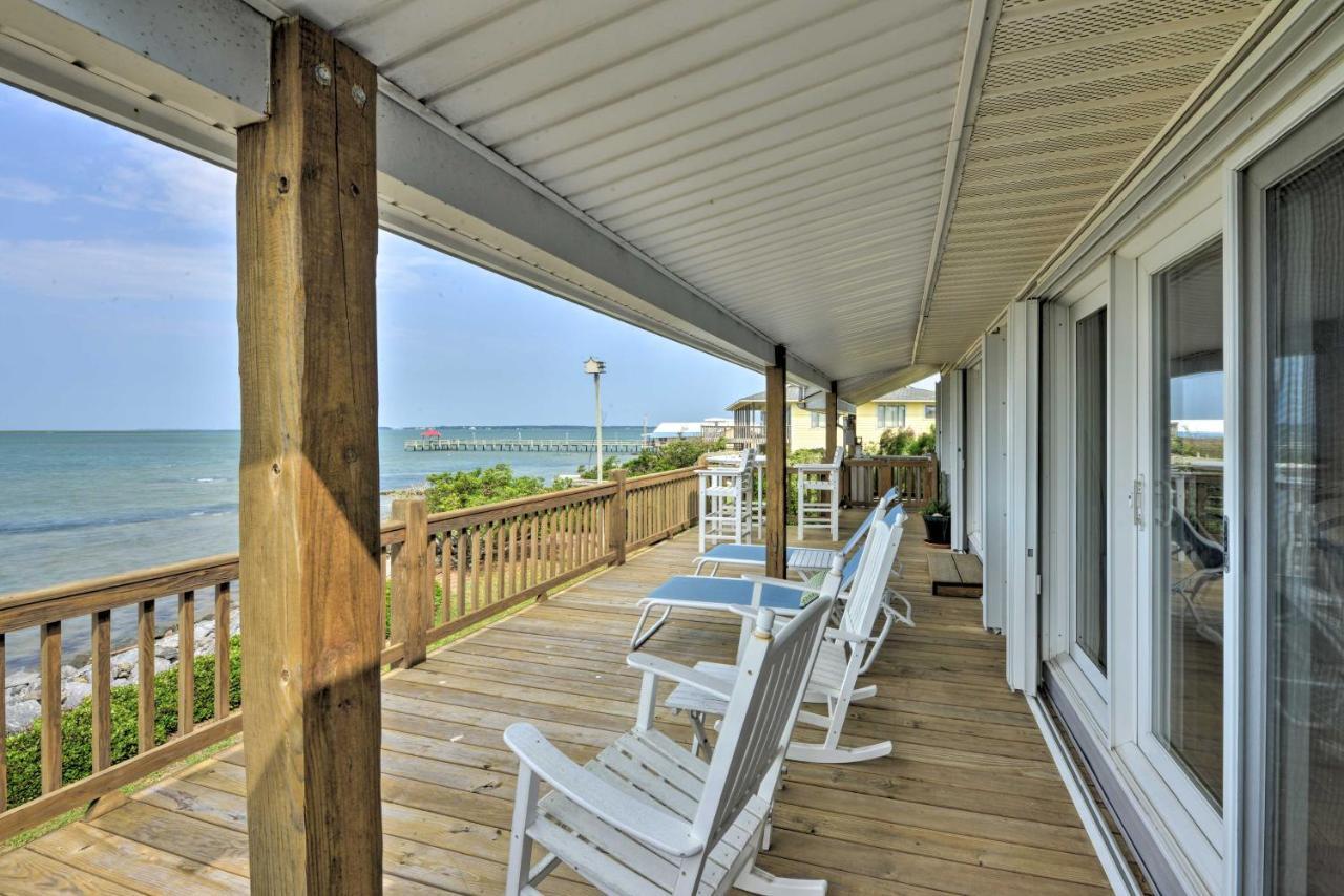 Waterfront Harkers Island Home Sunset View And Dock Dış mekan fotoğraf